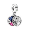 Nuevo dije de rana perezosa de plata 925 con forma de animal, pato, cerdo, oso, compatible con pulsera original, decoración, colgante para mujer, regalo de joyería