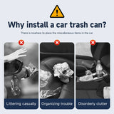 Universal Car Garbage Bin For Skoda Octavia 2 3 A5 A7 Fabia MK1 MK2 MK3 Superb 2 Kodiaq Rapid Roomster Sedan Combi Accessories