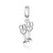 925 Sterling Silver Coffee Red Wine Coffee Glass Maker champagne Charm bead Fit Original Pendant Bracelet DIY Jewelry For Women - Lootquake