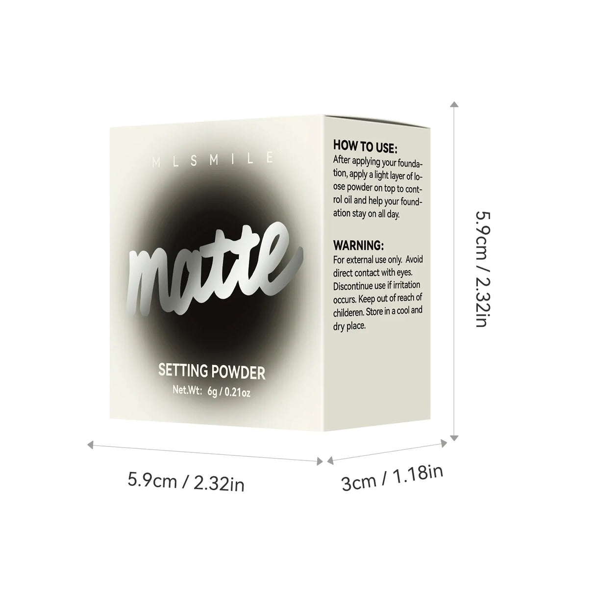 4 Colors Matte Loose Powder Face Whitening Skin Finish Transparent Pink Nude Mineral Makeup Cosmetic Foundation Setting Powder
