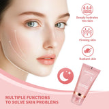 Mascarilla facial desprendible de colágeno Paquete envolvente nocturno Elasticidad Hidratación Cuidado Reduce la flacidez Opacidad Colágeno hidrolizado para