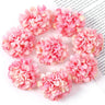 10Pcs Artificial Flowers Silk Hydrangea Fake Flower Head For Wedding Decoration Party Home Decor DIY Wreath Gift Craft Accessory