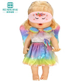For 15-18 Inch American Doll Toys Newborn Doll Fashion Backpack, Safety Seat, Blanket, Sleeping Bag, Gift for Girls - Lootquake