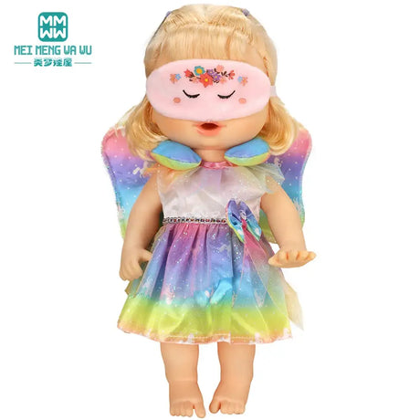 For 15-18 Inch American Doll Toys Newborn Doll Fashion Backpack, Safety Seat, Blanket, Sleeping Bag, Gift for Girls - Lootquake