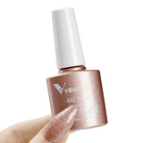 Venalisa Nail Gel Polish 7.5ml #758 Funny Bunny Milky White VIP3 Collection Long Wear Diamond Top Coat Soak Off UV LED Gel Nail
