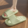 Chaussons de salle de bain EVA à séchage rapide pour femmes, silencieux, confortables, semelles souples, légers, antidérapants, chaussures d'intérieur pour la douche