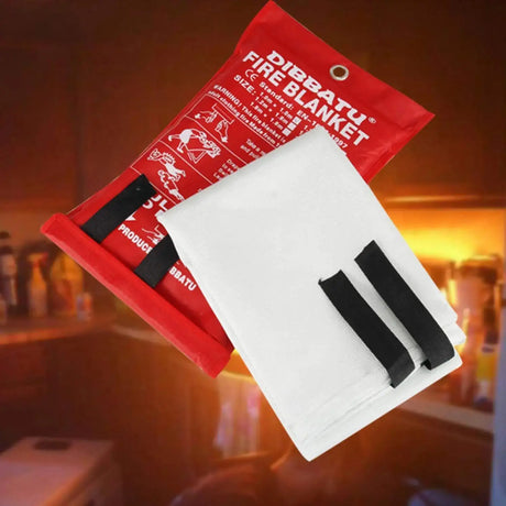 1M /1.2M/1.5M Fire Blanket Fighting Fire Extinguishers Tent Boat Emergency Blanket Survival Fire Shelter Safety Cover - Lootquake