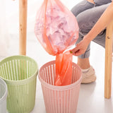 Inicio Nuevo Cubo de basura Residuos de cocina Contenedor de basura Cambio automático Bolsa de basura Plástico Baño Inodoro Cubo de basura Artículos diversos Barril Caja