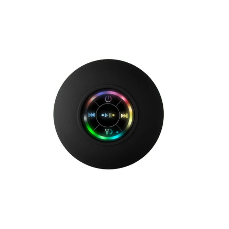 Wireless Bluetooth Speaker IPX4 Waterproof Loudspeaker Long lasting Mini Stereo LED Bathroom Sound Box With Powerful Suction