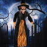 Halloween Witch Ghost Decor Horror Pendant Glowing Prank Props Electric Toys Haunted House Bar Club Home Festival Decoration