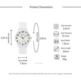 Fashion Lady Hot Sales Watches Leisure Grey Digital Simple Women Quartz Watch Sports Silicone Strap Ladies Clock Wristwatches - Lootquake