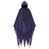 Halloween costume horror ghost clothes adult zombie cloak wizard robe wear secret room death dress up costume cloak