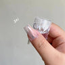 Moonlight Mirror Nails Powder Pearl White Nails Glitter Aurora Shining Pigment Chrome Dust Nail Art Supplies Decoration