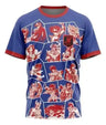 Summer new fashion trend Tsubasa - Men's 3D Quick Drying T-shirt, Comfortable and Breathable Sports T-shirt, 2024 New Men's Top - Lootquake
