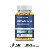 Vitamina A 10.000 UI: promueve la salud ocular, refuerza el sistema inmunitario y no contiene OMG.