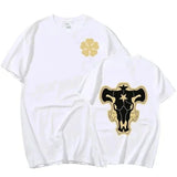 Anime Black Clover Men's and Women's T-Shirt Fashion Printed Cotton Shirt Oversized Short Sleeve T-Shirt Street Hip Hop Clothing - Lootquake