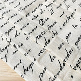 Tela estampada de periódico, tela acolchada de algodón y lino para costura DIY, mantel, cojín, mantel individual, bolsa de almacenamiento, materiales para manualidades