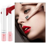 Juego de 4 labiales de cigarrillos, brillo labial mate de larga duración, resistente al agua, tubo de lápiz labial color piel, maquillaje cosmético.