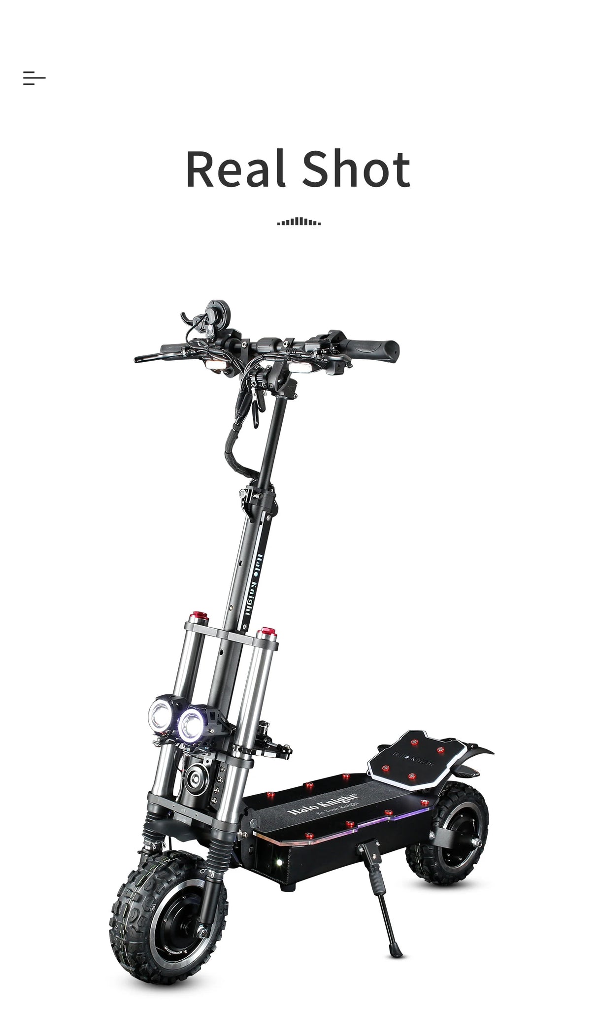 Halo Knight T107Pro Powerful Electric Scooter Adult Professional 95KM/H Fast E Scooter 6000W Off Road Dual Motor EScooter Cheap