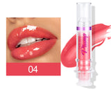 Sexy Plumper Glitter Red Nude Lipstick Liquid Waterproof Moisturize Oil Lipgloss Makeup Lip Plumping Booster Gloss Lipstick