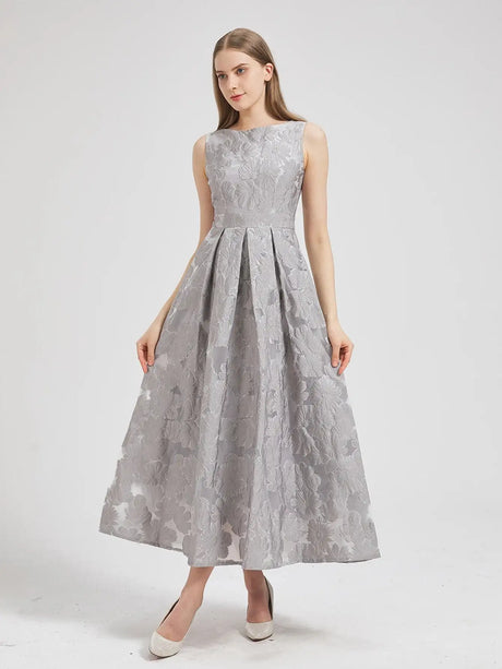 DEVCHATA Women New Fashion Organza Embroidery Elegant Long Dress Summer Sleeveless Dresses Lady Holiday Evening Prom Vestido - Lootquake