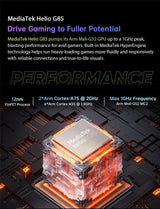 Tablette 14,1 pouces, version mondiale, non ouverte, Android 2025, 12 Go + 256 Go, 1920 x 1080, appels 4G, Wi-Fi 5G, 10 000 mAh