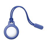 1pc Secure Holder with Strap for Apple Airtag Case Anti-scratch Keychain  Protective Cover Bumper Case With Strap - Lootquake
