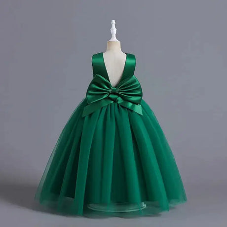 Teens Girls Bridesmaid Dresses For Wedding 5-14 Yrs Kids Sequin Birthday Party Long Dress Girls Evening Formal Pageant Vestidos - Lootquake