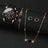 5/6PCS Women Watches Fashion Silicone Band Women Quartz Watches Jewelry Set Reloj Mujer Girls Clock Gift (Without Box) - Lootquake