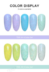 CNails No Wipe Gel Top Coat Clear Gel Base Coat Varnish Soak Off Flash Top Coat UV/LED Nail Art Accessories Matte Nail Polish
