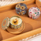 Velas aromáticas de osmanthus y gardenia con pétalos. Pequeñas velas aromáticas románticas para cumpleaños de niñas. Aromaterapia para el hogar.