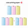 57x30mm Thermal Printing Paper Color White Semi-Transparent Thermal Printing Roll Paper For Kid Instant Print Camera Label Paper