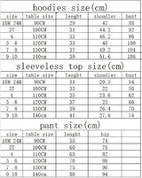 Autumn Baby Girl 3 Pieces Clothes Set Children Long Sleeve Letter Pullover + Sleeveless Top + Sport Pant Suit Girls Tracksuit - Lootquake