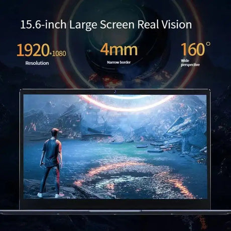 2024 New Ultraslim Dedicated Gaming Laptop 15.6 Inch Intel Core i7-1260+MX550 4Gvideo  NVIDIA   RAM Fingerprint office Notebook - Lootquake