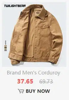 High Quality Men's Casual Jacket 6XL Male Windbreaker Oversized Cotton Classic Jackets Men Clothing Trench Coat A4F5806 - Lootquake