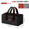 Bolsa de herramientas DELIXI ELECTRIC de tela Oxford, portátil, para electricistas y carpinteros, ideal para el hogar y el taller.