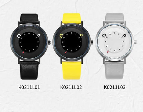 Shengke Women Creative Wristwatch Ladies Watches Yellow Leather Band Best Gifts Wristwatches Clock Montres Femme Reloj Mujer - Lootquake