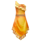 2025halloween Costume de Cosplay Pocahontased pour filles, robe princesse Matoaka, vêtements indiens de plage d'été, perruque
