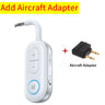 Receptor y transmisor de audio Bluetooth 5.3 con conector auxiliar de 3,5 mm para avión, adaptador USB inalámbrico para TV, PC, auriculares, kit de coche y altavoz.