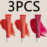 Summer Friday's Vanilla Beige Lip Balm Moisturizing Transparent Lipstick Set Lip Makeupv Smooth Soft Tube Mirror Lip Gloss
