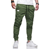 2025New Men's Casual Sports Pants Sweatpants Male Jogger Cargo Harem Pencil Pants Trousers Multi-pocket Sweatwear