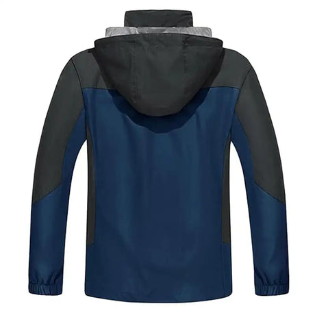 Men Autumn Jacket Camping Hiking Trekking Windbreaker Waterproof With Hood Spring Outdoor Sports Travel Climbing Coats - Lootquake