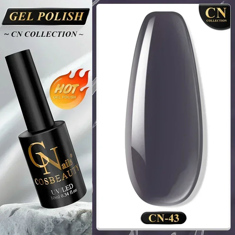 CNails No Wipe Gel Top Coat Clear Gel Base Coat Varnish Soak Off Flash Top Coat UV/LED Nail Art Accessories Matte Nail Polish