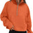 Womens Sweatshirts Half Zip Cropped Pullover Fleece Quarter Zipper Hoodies Fall outfits Clothes Thumb Hole - Lootquake