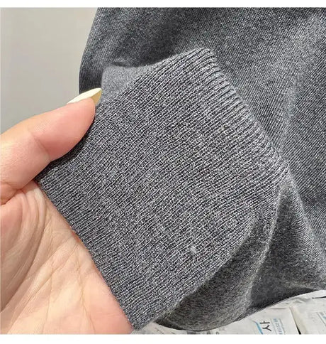 Half High Collar T-shirts Flying Sleeve Design Slim Knitted Sleeveless Top Women Simple Comfortable White T-shirts Summer 2025 - Lootquake