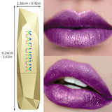 Diamond Shimmer Diamond Shimmer Purple Glitter Lip Tint Long Lasting Waterproof Lip oil for Women Girls Lips Make Up Cosmetics