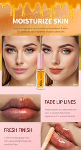 Huile à lèvres Water Light Honey Essence, hydratante longue durée, fruitée et scintillante, gelée, réduit les rides des lèvres, rouge à lèvres liquide, brillant, maquillage