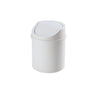 Mini Desktop Bin Small Trash Can Tube With Cover Bedroom Trash Can Garbage Can Clean Workspace Storage Box Home Desk