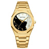 Fashion Watches Men's Watch reloj hombre BESTWIN Creative Dial Gold Shell Face Business watches for men relogios masculino - Lootquake