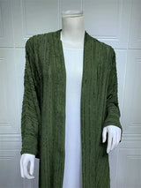 Ramadan Eid Mubarak Kaftan Robe Kimono Femme Musulmane Open Abaya Dubai Turkey Islam Muslim Long Dress For Women Pakistan Caftan - Lootquake